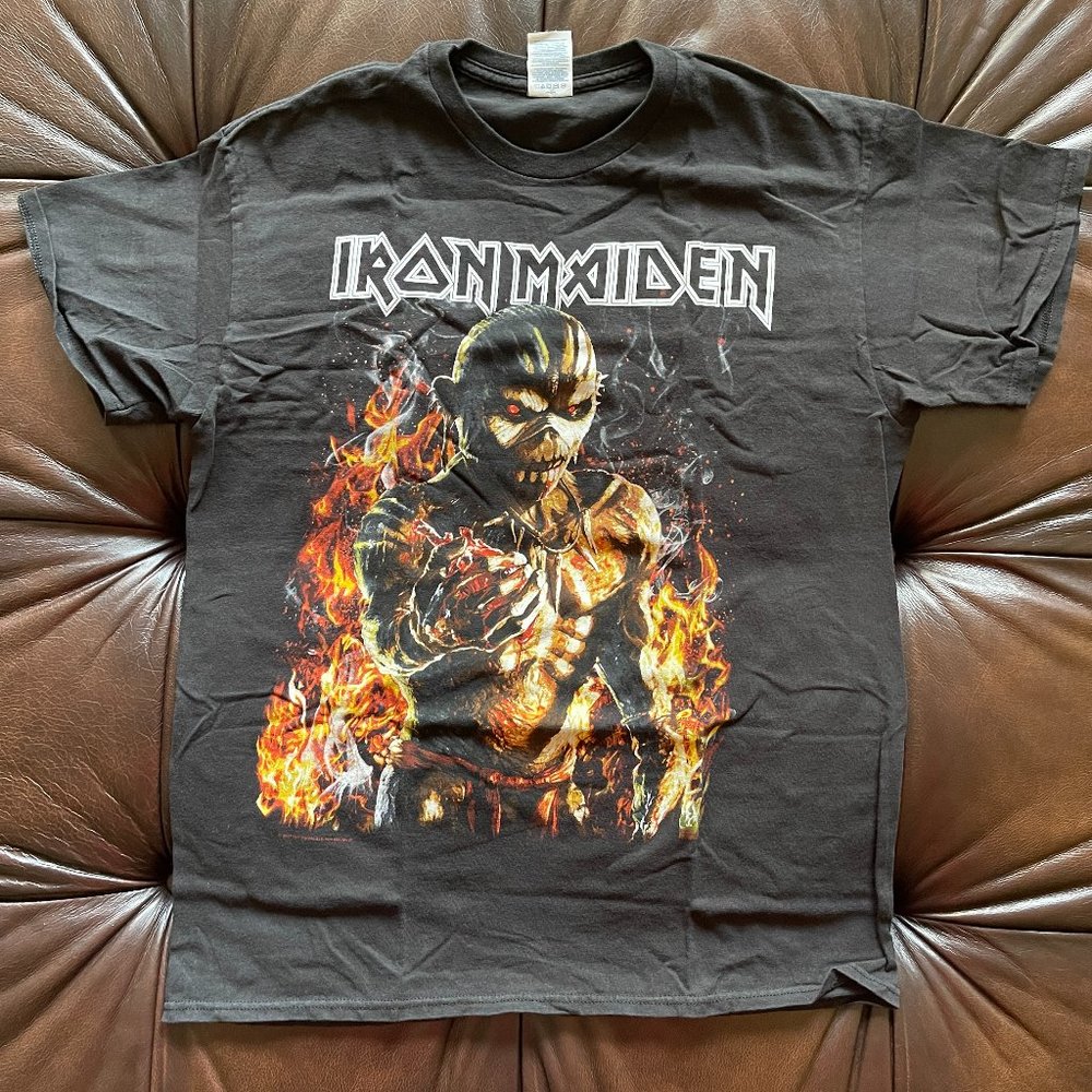 2017 Iron Maiden "Book of Souls" World Tour T-Shirt (L)